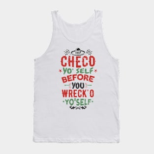 Checo Racing Advice Tank Top